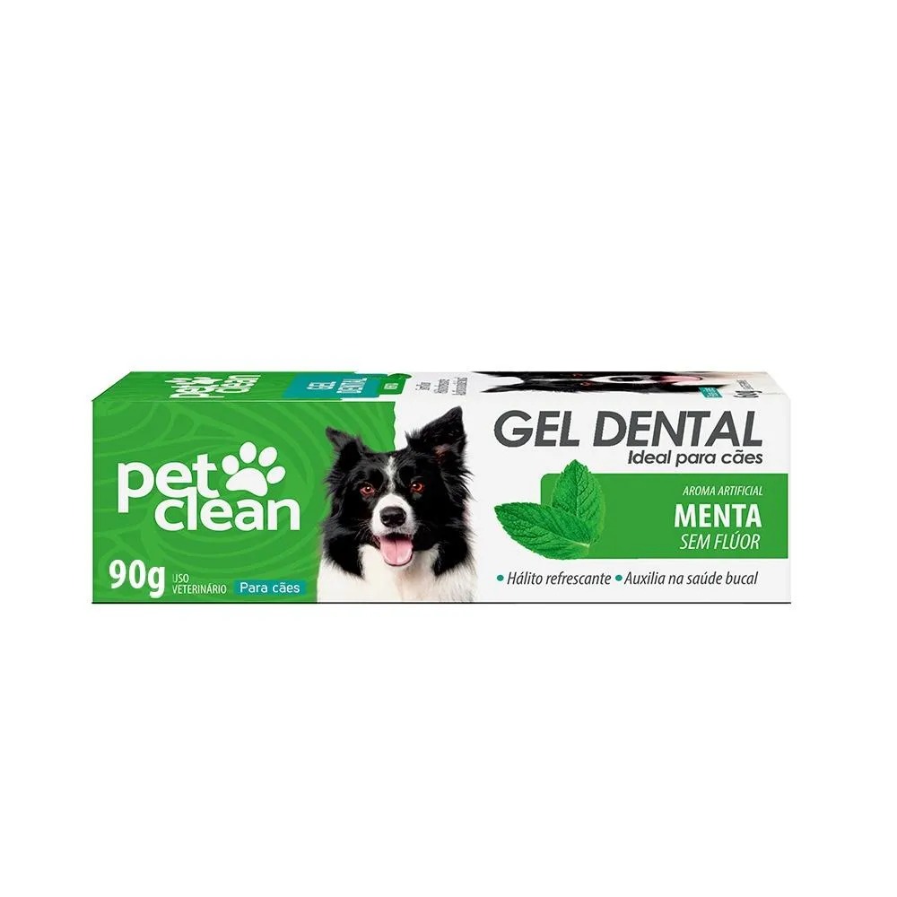 Gel Dental Menta Pet Clean 90g