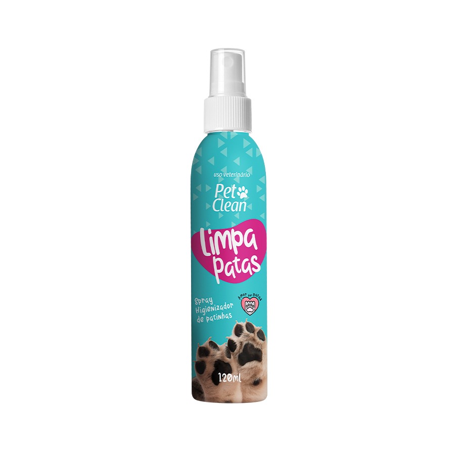 Limpa Patas Pet Clean 120ml
