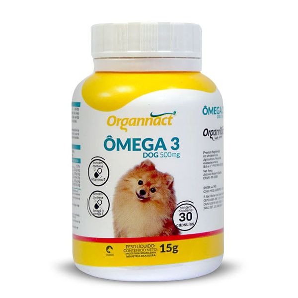 Omega 3 500mg Organnact 